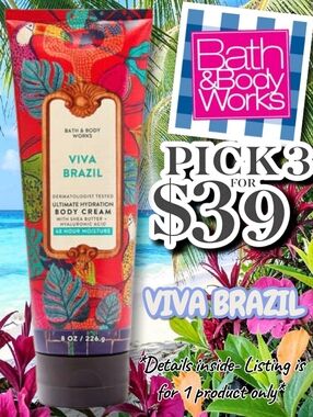 Bath & Body Works Viva Brazil Ultimate Hydration Body Cream